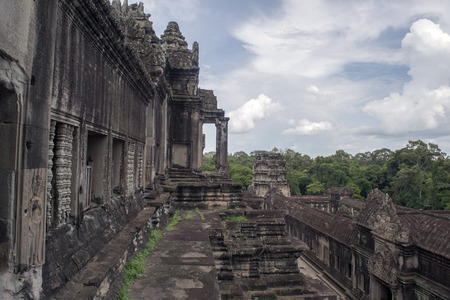 Angkor wat sceneryの写真素材