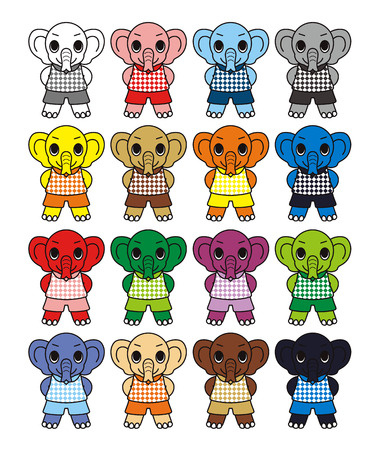 elephantのイラスト素材