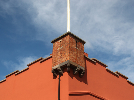 closeup of a buildingのeditorial素材