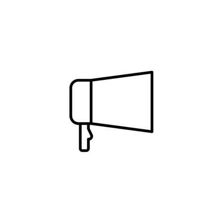 announcement, megaphone icon vector illustrationのイラスト素材
