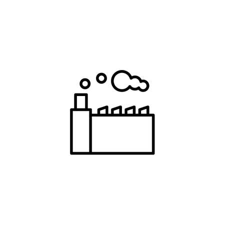 factory, industrial icon vector illustrationのイラスト素材