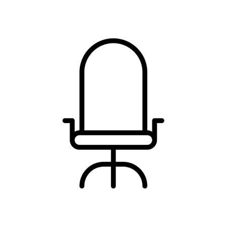 office chair icon vector illustrationのイラスト素材