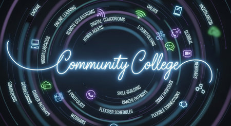 3D rendering of digital community concept hologram on dark background.の素材