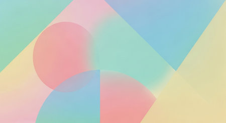 Abstract colorful pastel gradient background for web design. Colorful gradient.の素材