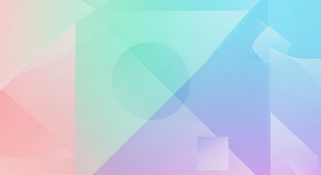 Abstract geometric background for web design. Colorful gradient. Vector illustration.の素材