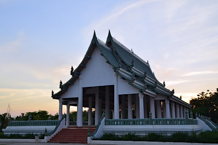 Beautiful temple in Sukhothaiの写真素材