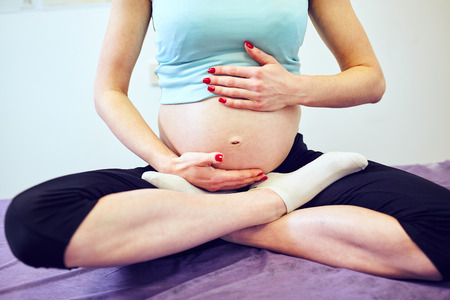 Pregnancy, fitness, expecting a baby, love, parenthood concept.