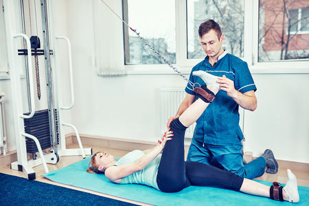 Pregnancy, fitness, expecting a baby, love, parenthood concept.の写真素材