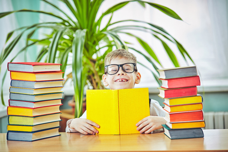 Children's education lifestyle learning concept with schoolの写真素材