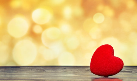 Valentines day card concept. Heart for Valentines Day Background.の写真素材