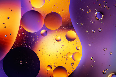 Abstract space wallpaper with form of letter O and sparks of light with copy space. Grunge abstract...