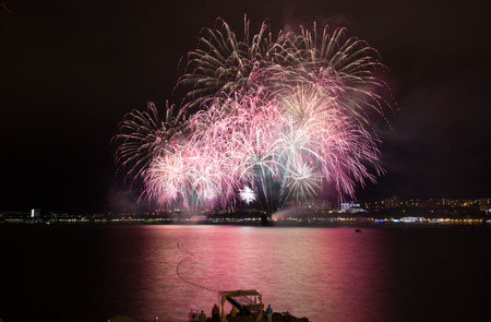 Fireworks in Russiaのeditorial素材