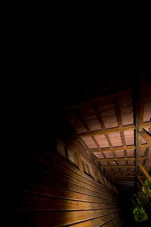 Wooden houses have been present in popular culture and in the dreams of many people for a long time.の写真素材