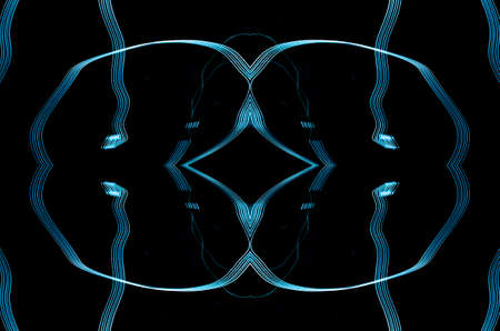 Light painting, light painting, light drawing, or light art performance photography are terms that describe photographic techniques of moving a light source while taking a long exposure photograph, either to illuminate a subject or space, or to illuminate the camera to 'draw', or moving the camera itself while exposing light sources.の写真素材