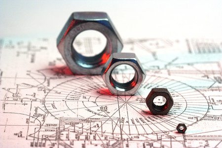 close up of different size nutsの写真素材