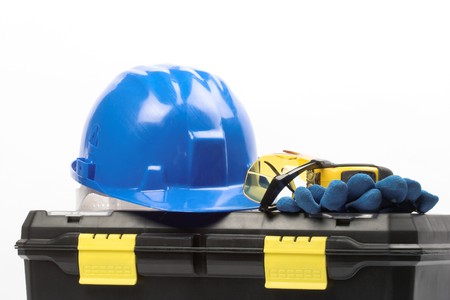 Safety gear kit close up