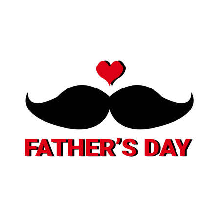 FATHER'S DAY LOGO VERSION 1. THIS LOGO IS PERFECT FOR SOME OBJECT AS A GIFT ARE USE ON FATHER'S DAYの写真素材
