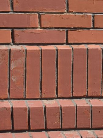 red brick wall textureの写真素材