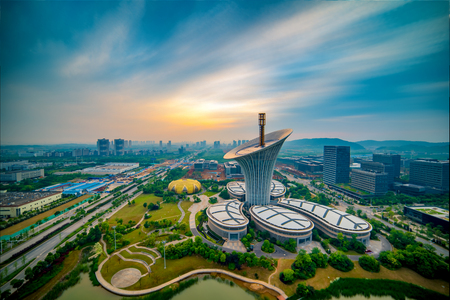 City building landscapeのeditorial素材