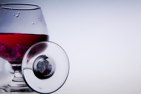 Still life of glassの写真素材