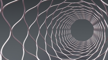 Angioplasty Stent closeupの写真素材