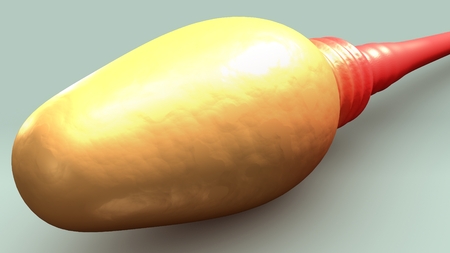 Sperm closeupの写真素材