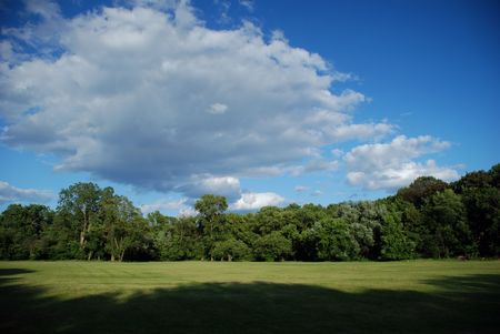 Perfect day.Panorama landscapeの写真素材