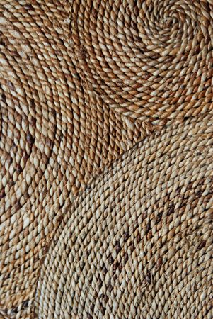 Rope art ornament backgroundの写真素材