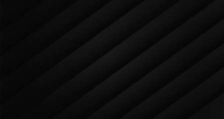 Black diagonal lines background, Dark abstract background, vector illustration.の写真素材