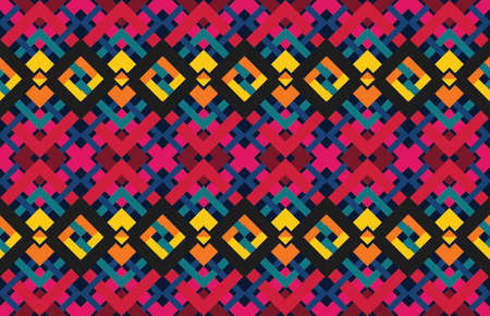 Geometric ethnic pattern vector background. seamless pattern traditional,Design for background,...