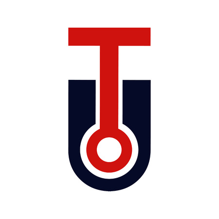 Letter T logo icon design template elements vectorのイラスト素材