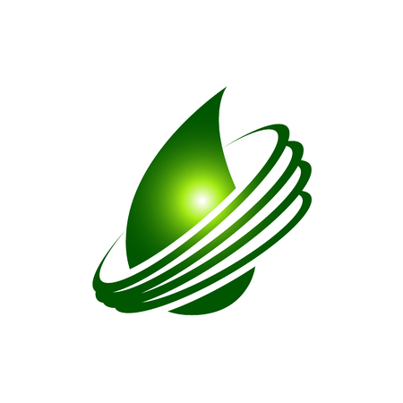 Water drop design vector template. Natural Mineral Aqua icon. Water drop liquid Oil concept iconのイラスト素材