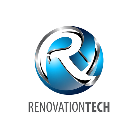 Sphere renovation technology logo concept design. Symbol graphic template element vectorのイラスト素材