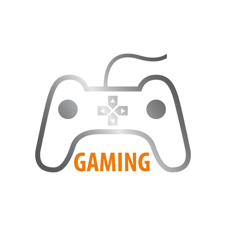 Stick gaming logo concept design. Symbol graphic template element vectorのイラスト素材