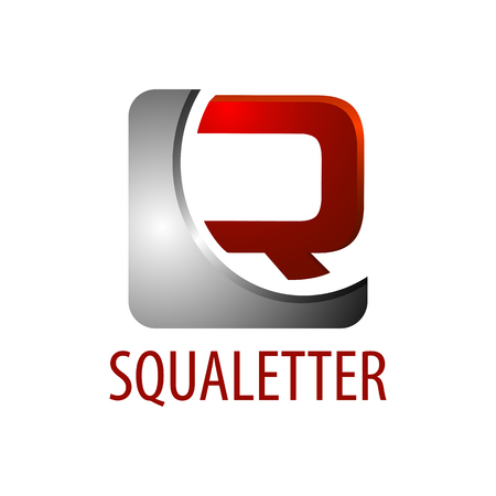Square initial letter R logo concept design. 3D three dimensional style. Symbol graphic template element vectorのイラスト素材
