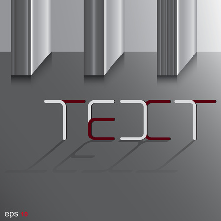 abstract banner retail space or a construction firmのイラスト素材