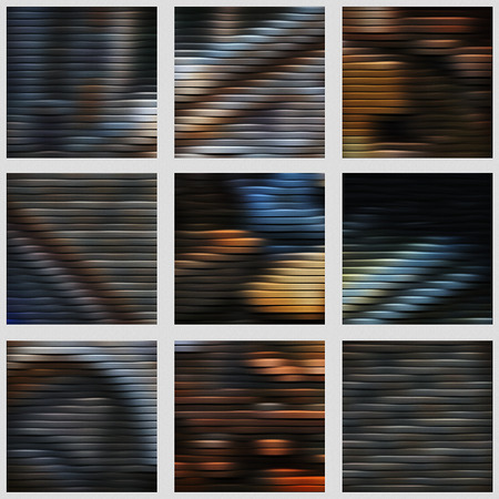 Set texture of wavy lines volume