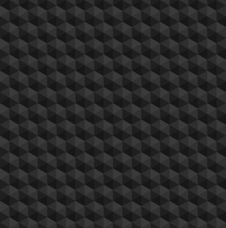 Dark grey tones color palette in shape of hexagon pattern/texture.のイラスト素材