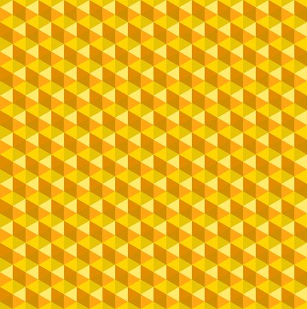 Gold Hexagon Pattern Texture Vectorのイラスト素材