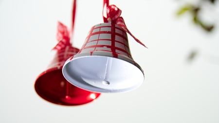 Christmas bells are landing 2の写真素材