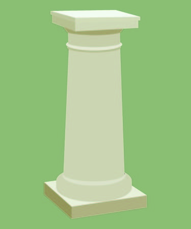 Column 3dのイラスト素材