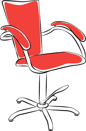 Chair for salonのイラスト素材