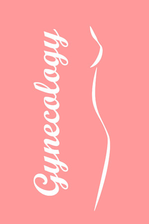 Gynecology posterのイラスト素材