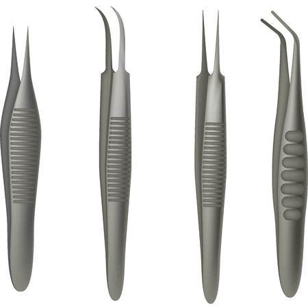 Forcepts setのイラスト素材
