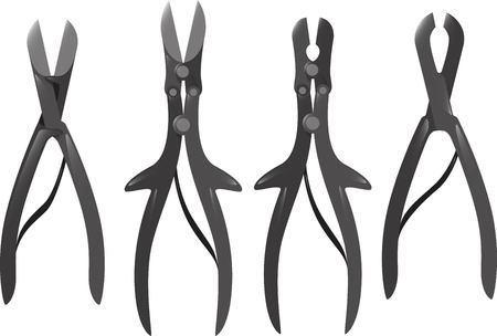 Bone cutter toolsのイラスト素材