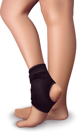 Orthopedic bandageのイラスト素材