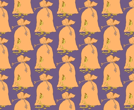 Hand-drawn vector pattern  in a cartoon style.の写真素材
