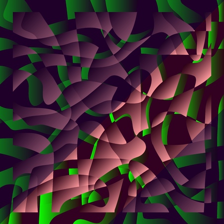 Vector contrasting background of models of different shapes.のイラスト素材