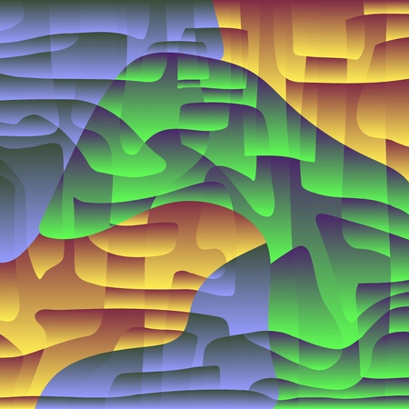 Vector contrasting background of models of different shapes.のイラスト素材