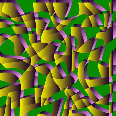 Vector contrasting background of models of different shapes.のイラスト素材